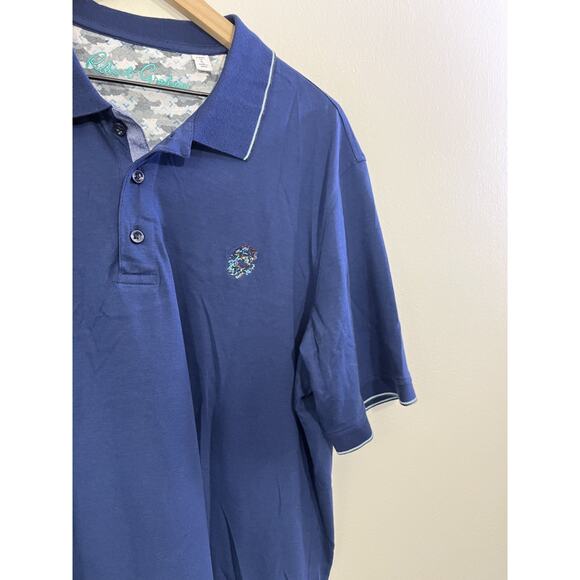 Robert Graham Preppy Polo Shirt L Resort Normcore Golf Quiet Luxury Old Money - Picture 5 of 14
